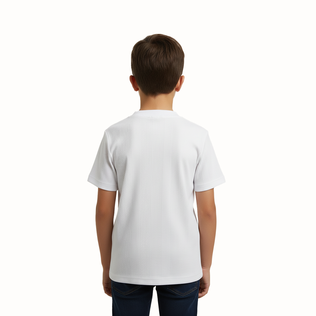 COMBO X2 | Camiseta Niño Acanalada Cuello V|3344