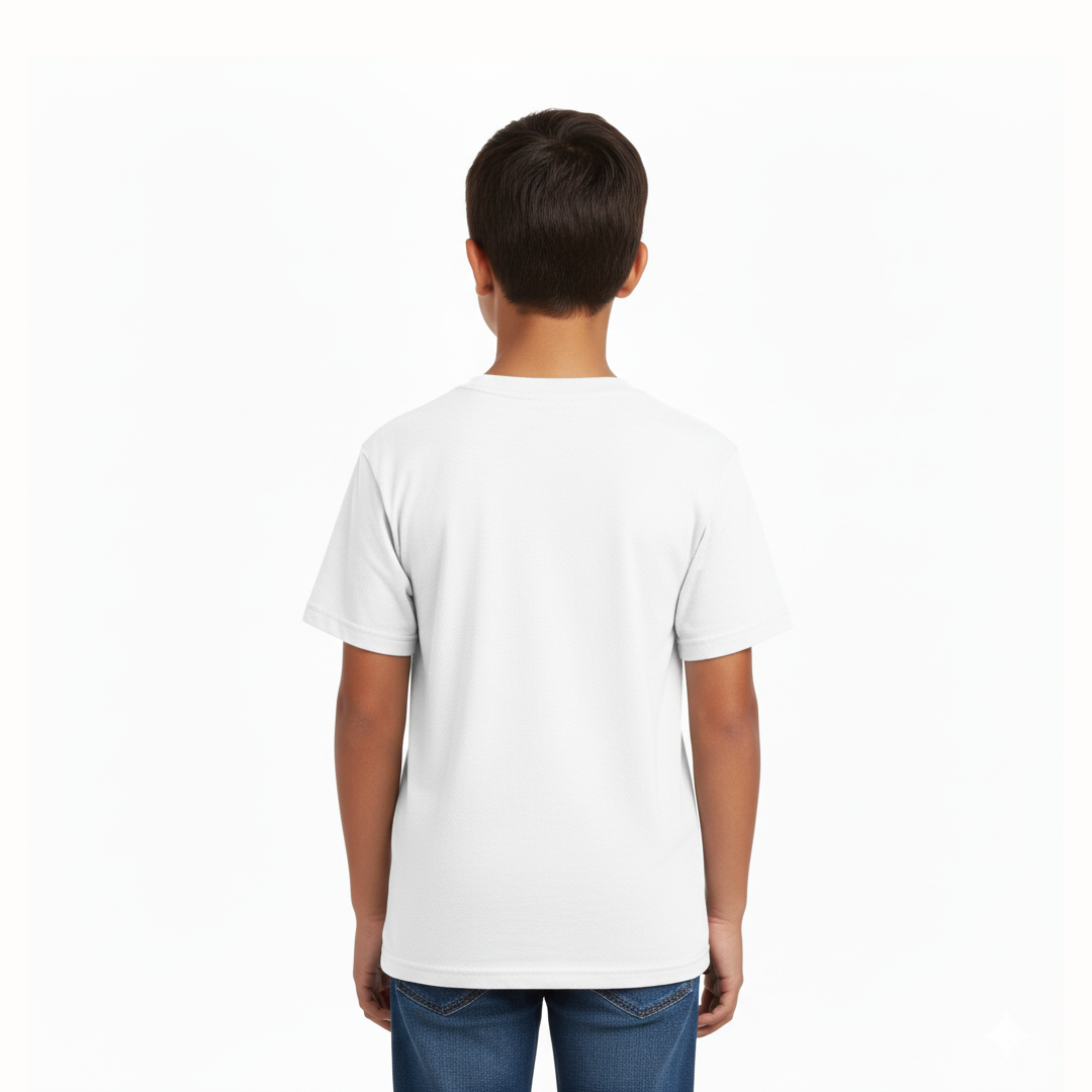 Camiseta Niño 100% Algodón | Cuello Redondo | 3526