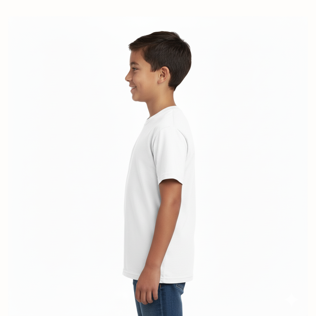 Camiseta Niño 100% Algodón | Cuello Redondo | 3526