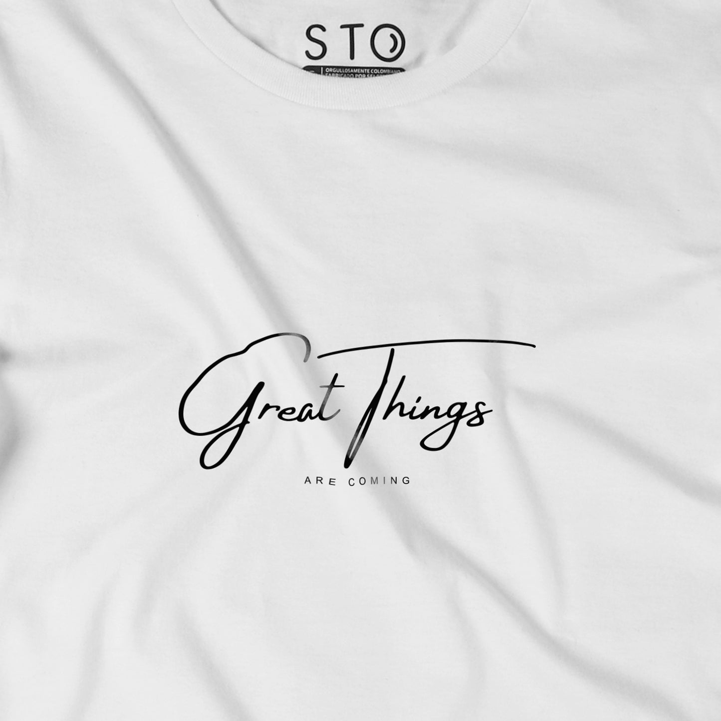 Camiseta estampada Hombre | Great Things