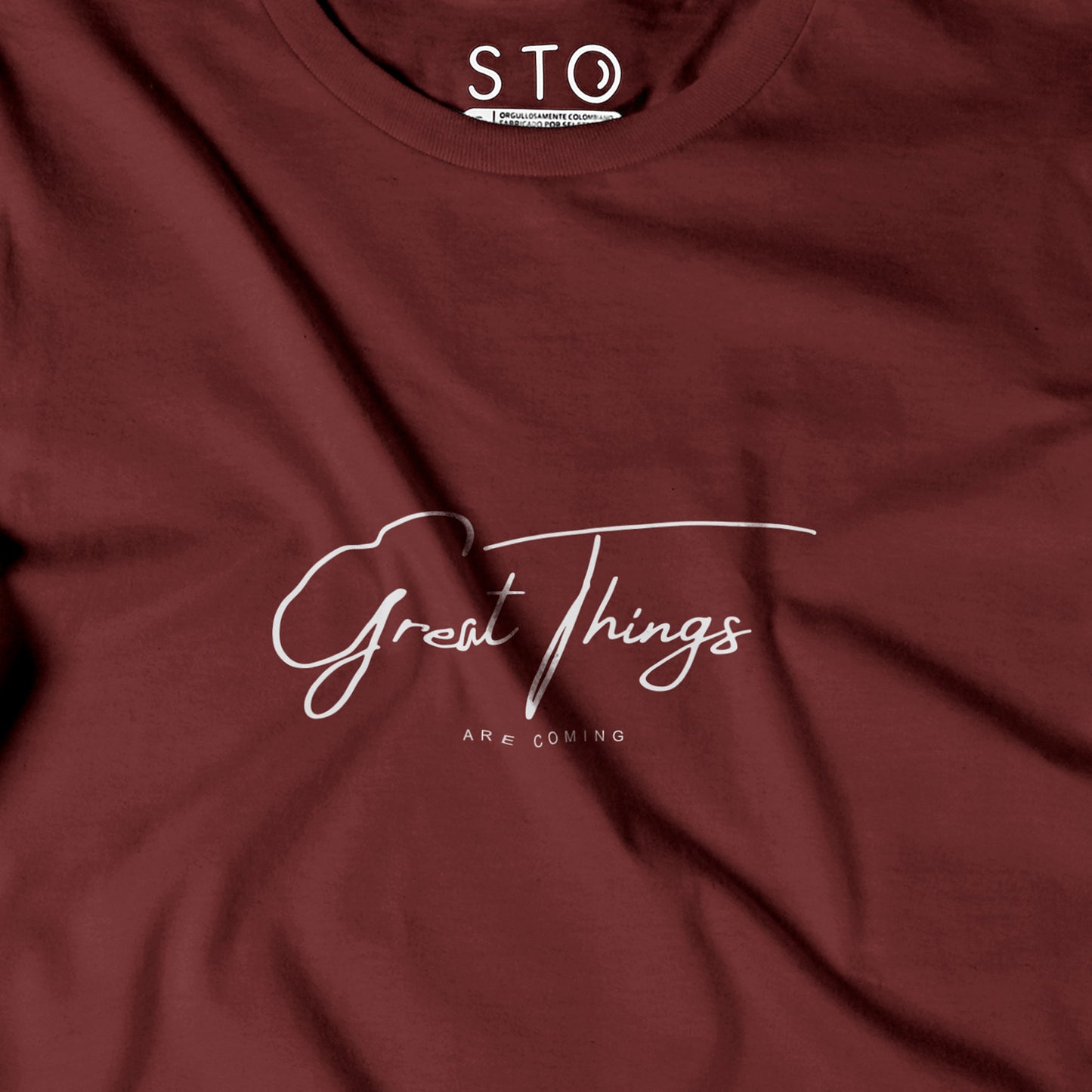 Camiseta estampada Hombre | Great Things
