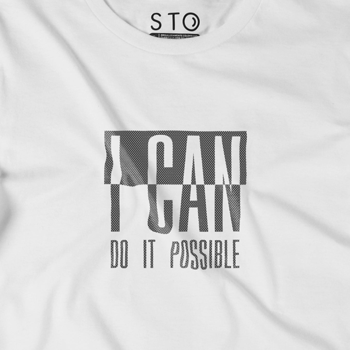 Camiseta Estampada Hombre | I Can Do It Possible