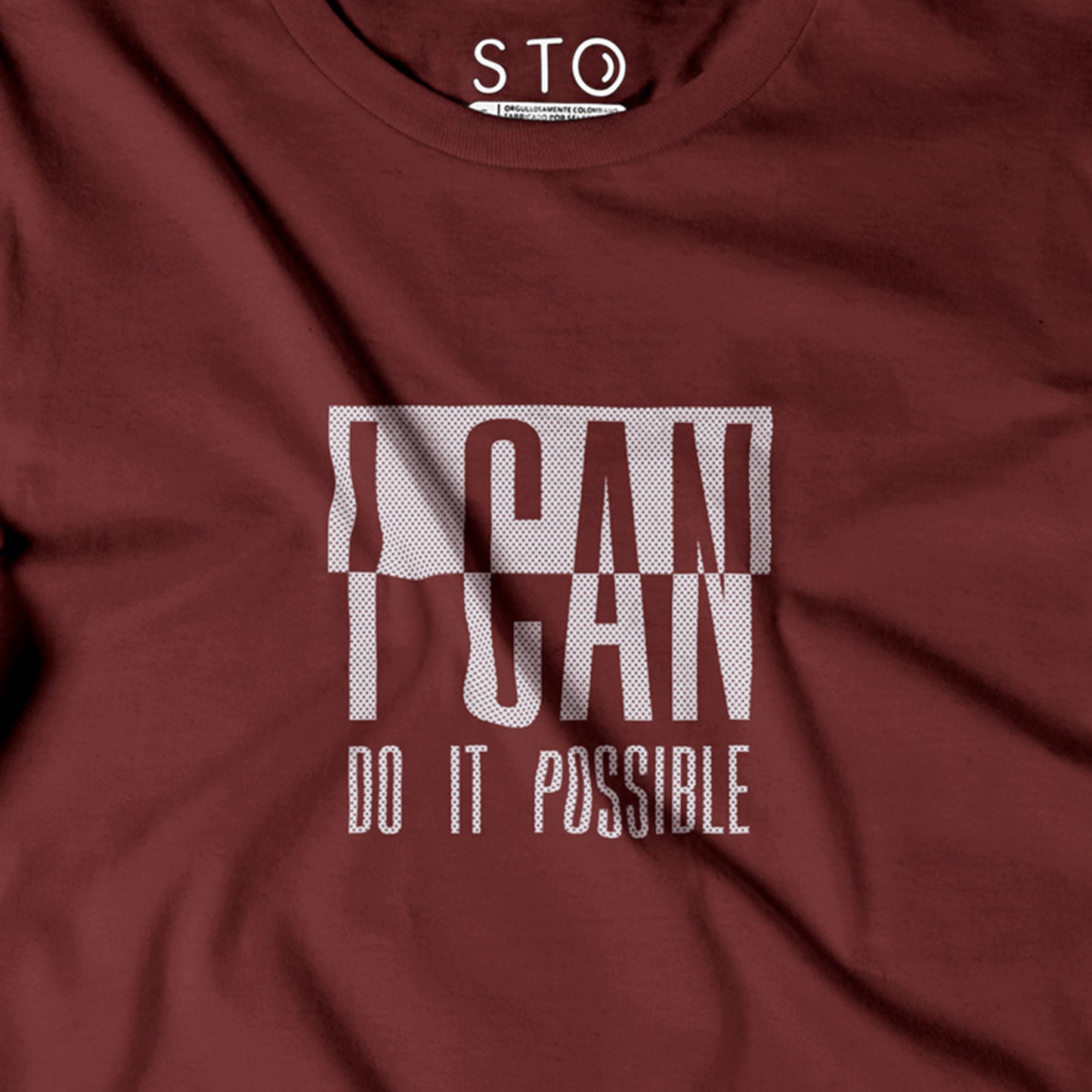 Camiseta Estampada Hombre | I Can Do It Possible