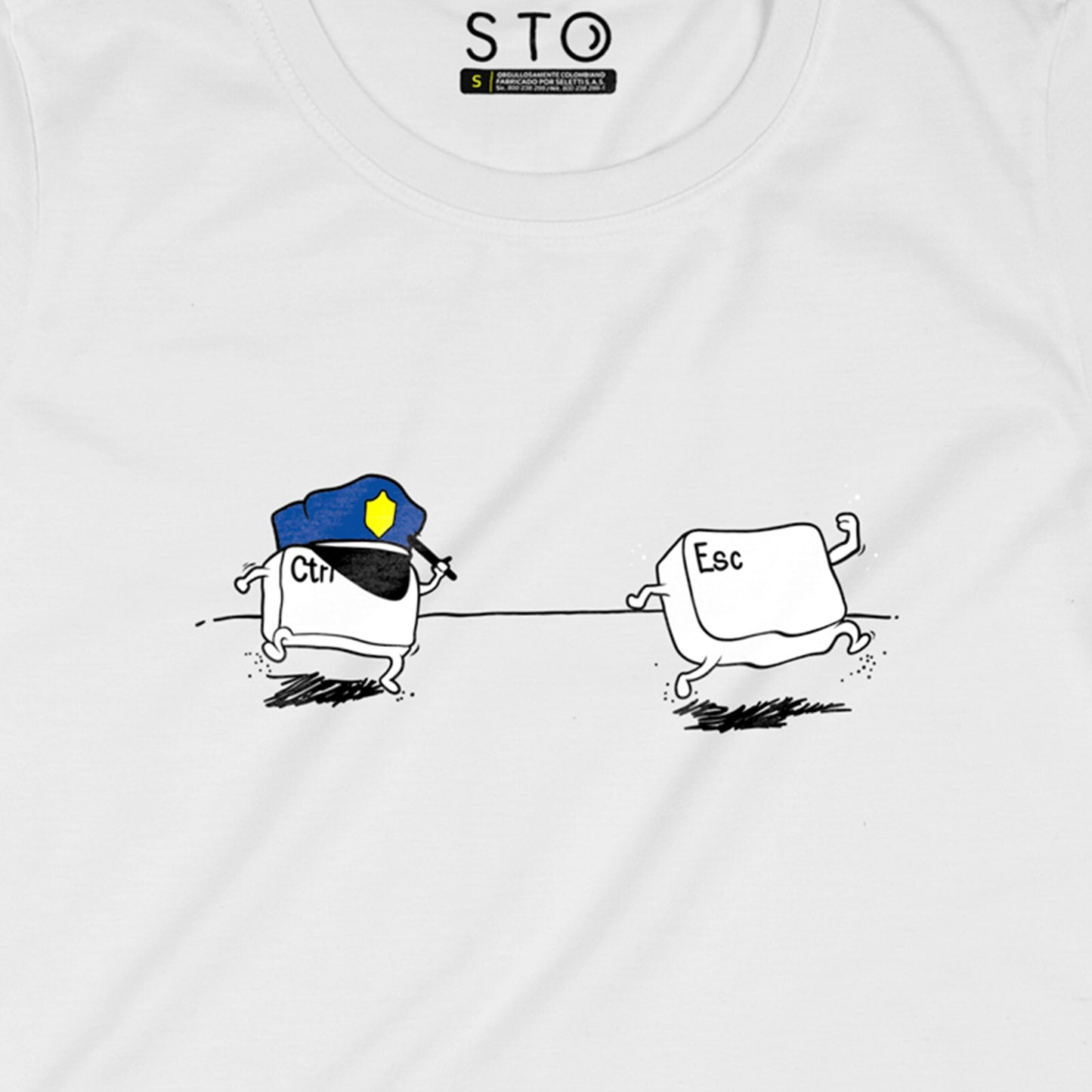 Camiseta Estampada Mujer | Ctrl - Esc