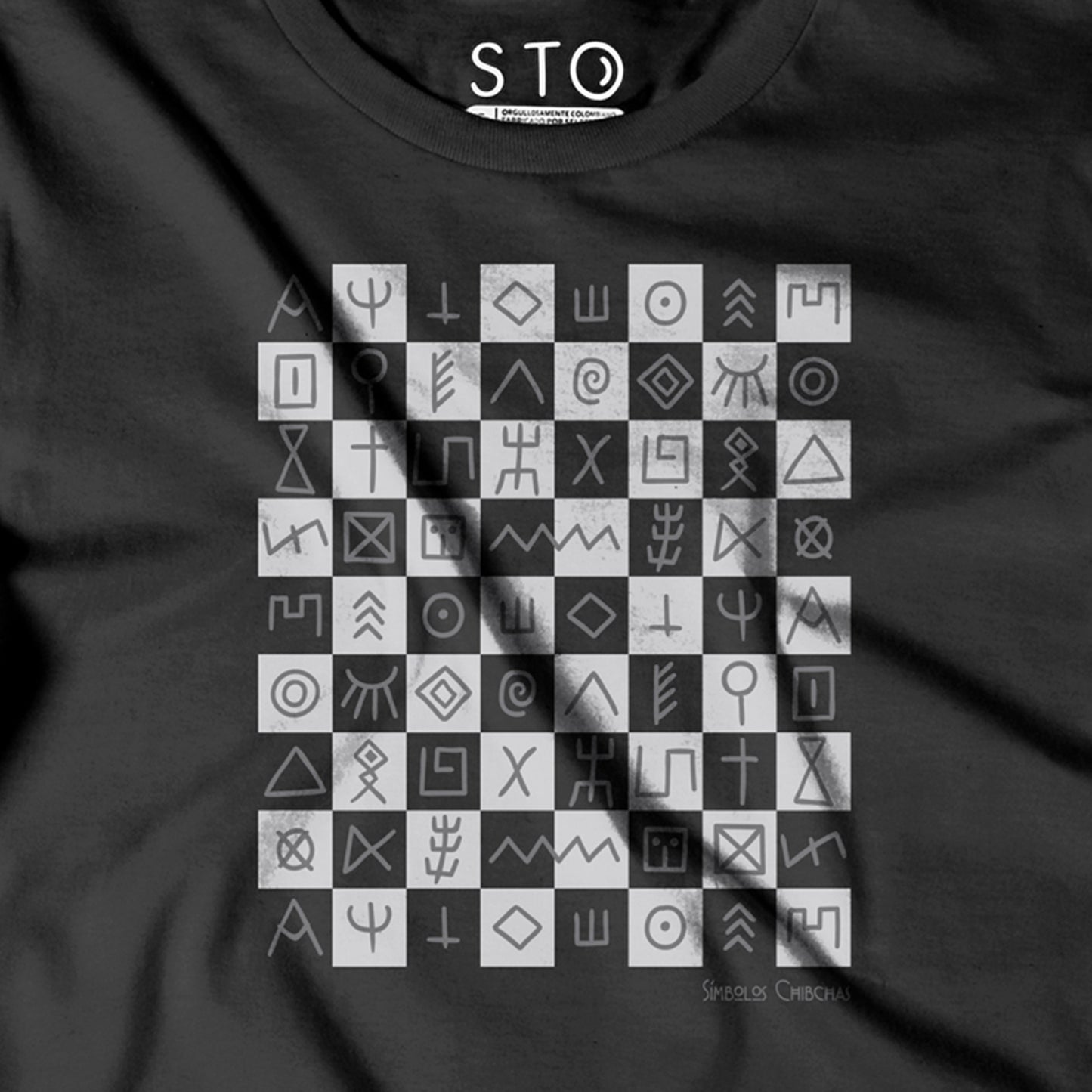 Camiseta Estampada Hombre | Símbolos Chibchas