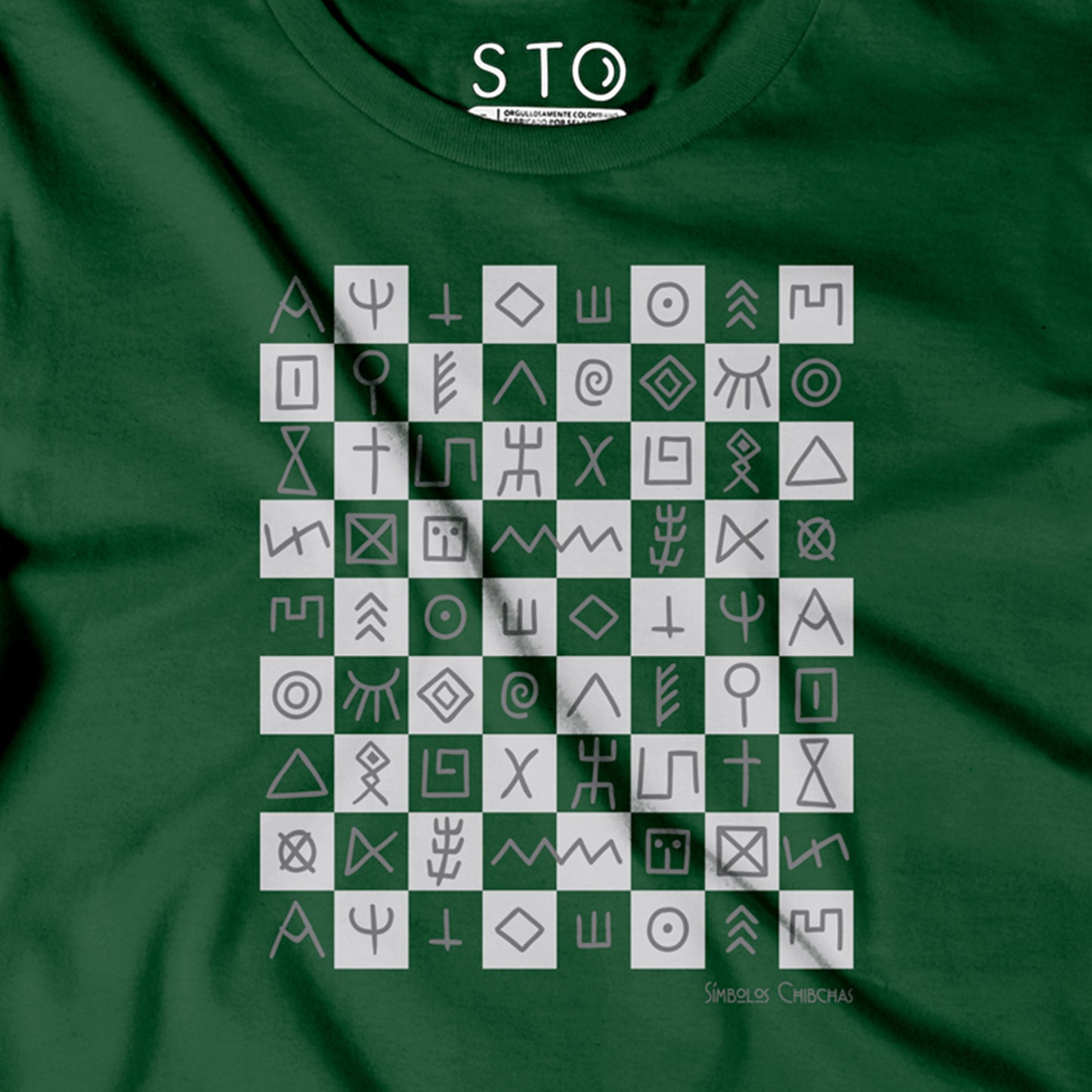 Camiseta Estampada Hombre | Símbolos Chibchas