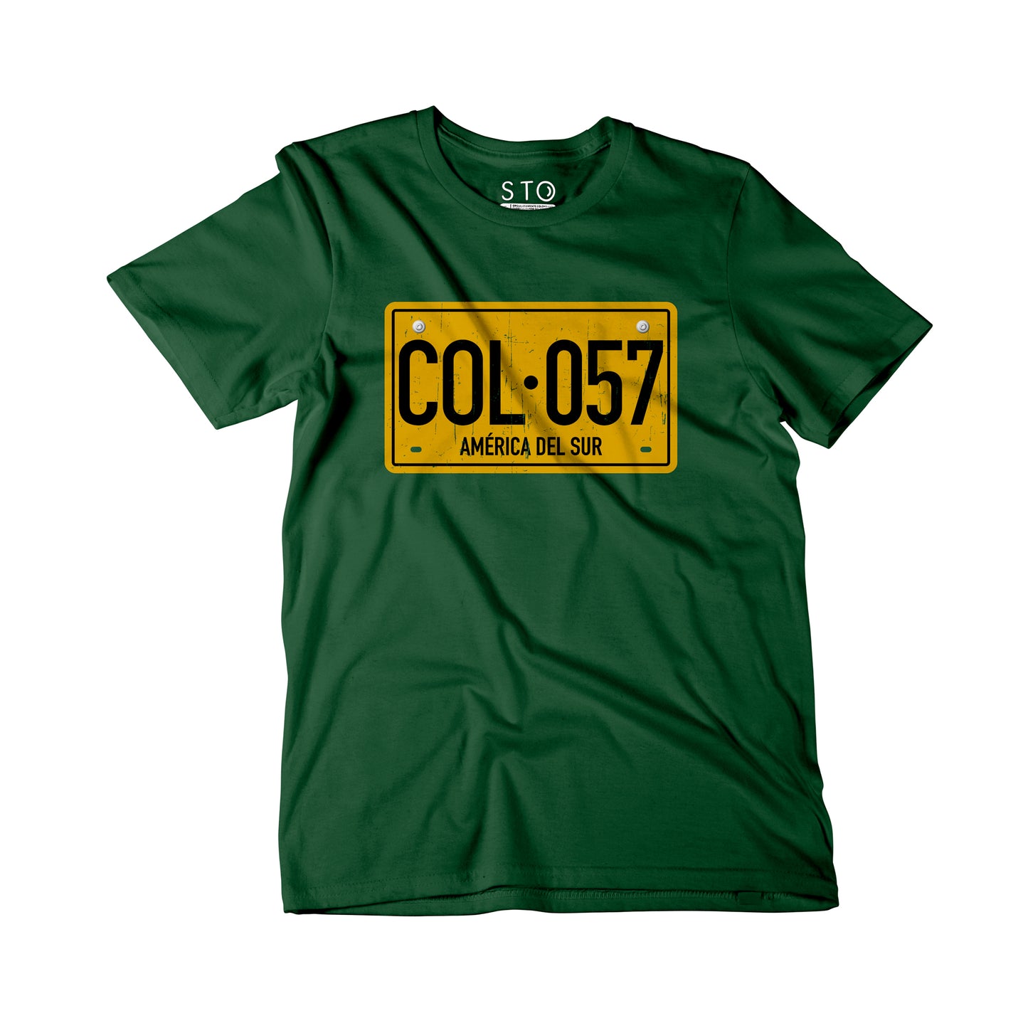 Camiseta Estampada Hombre | Placa Colombia