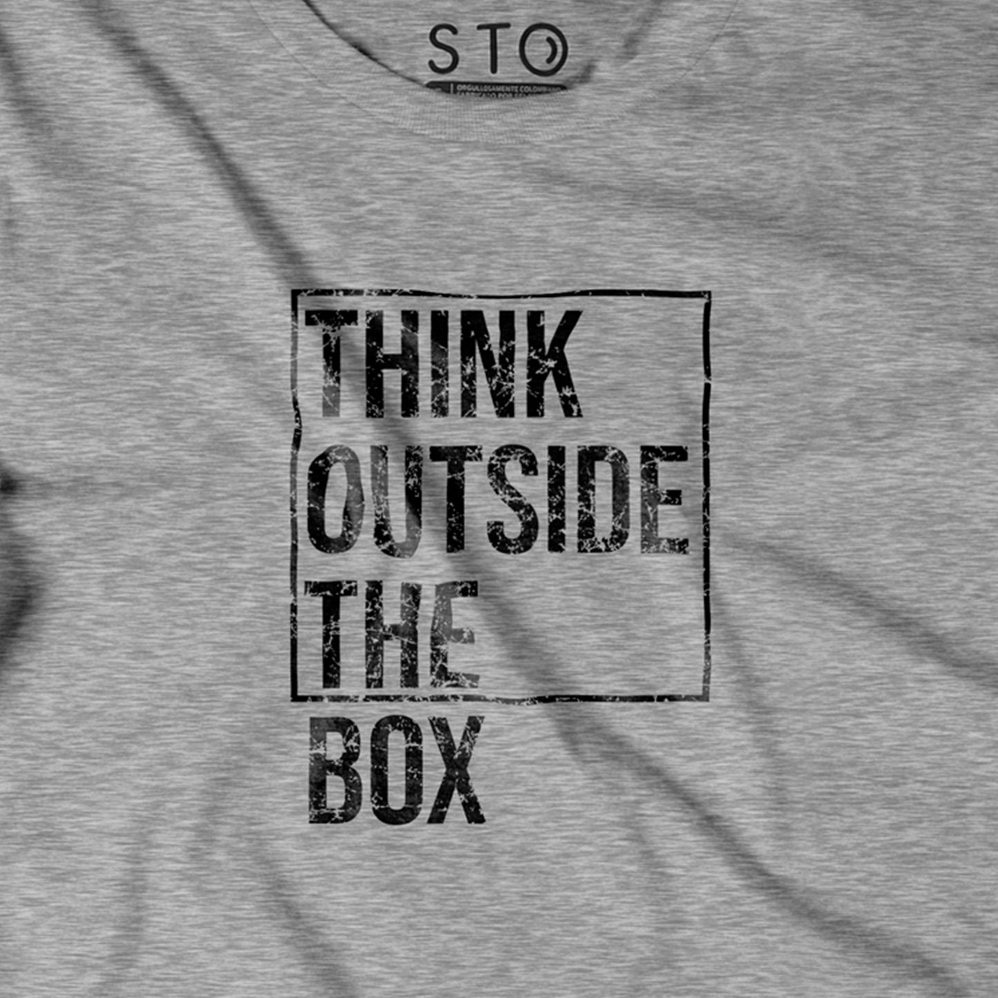 Camiseta Estampada Hombre | Think Outside The Box