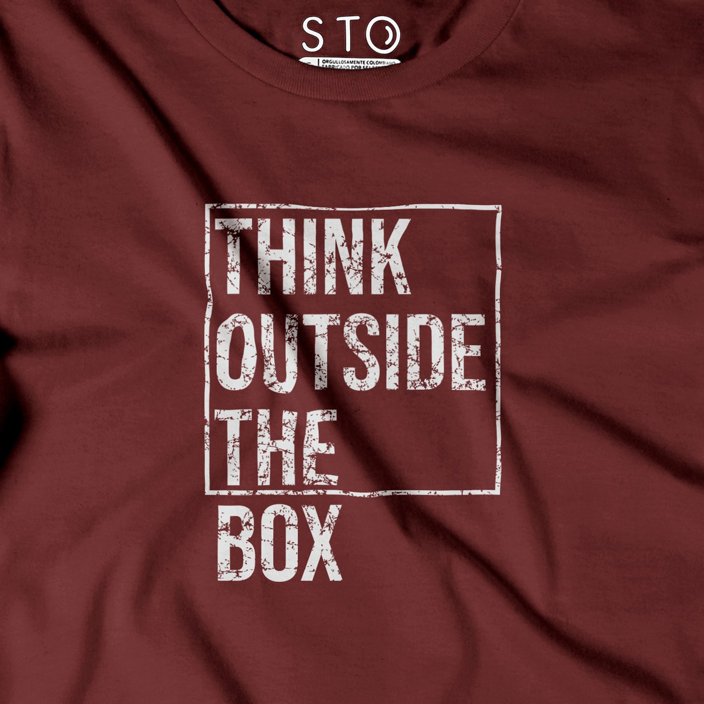 Camiseta Estampada Hombre | Think Outside The Box