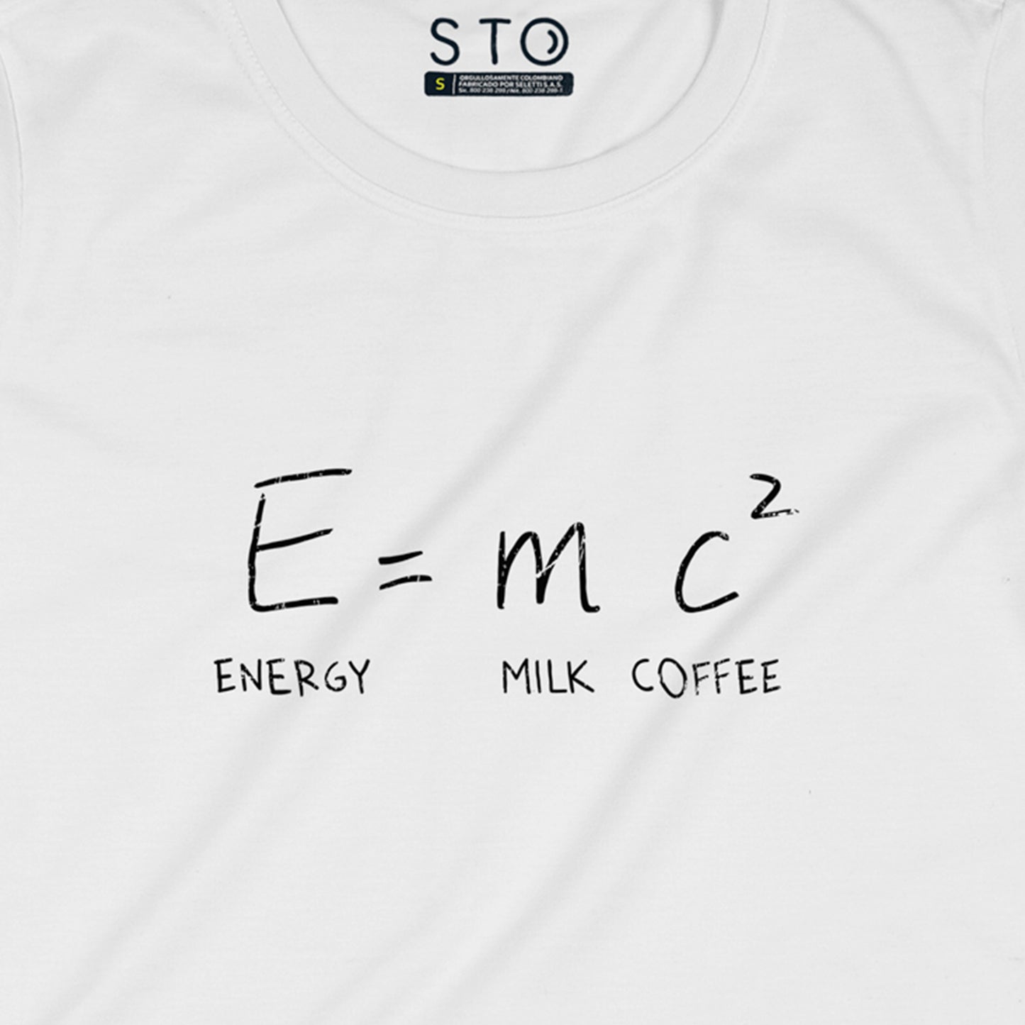 Camiseta Estampada Mujer | E=mc^2