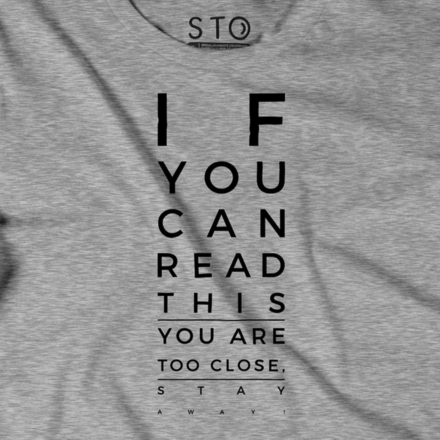 Camiseta Estampada Hombre | If You Can Read This