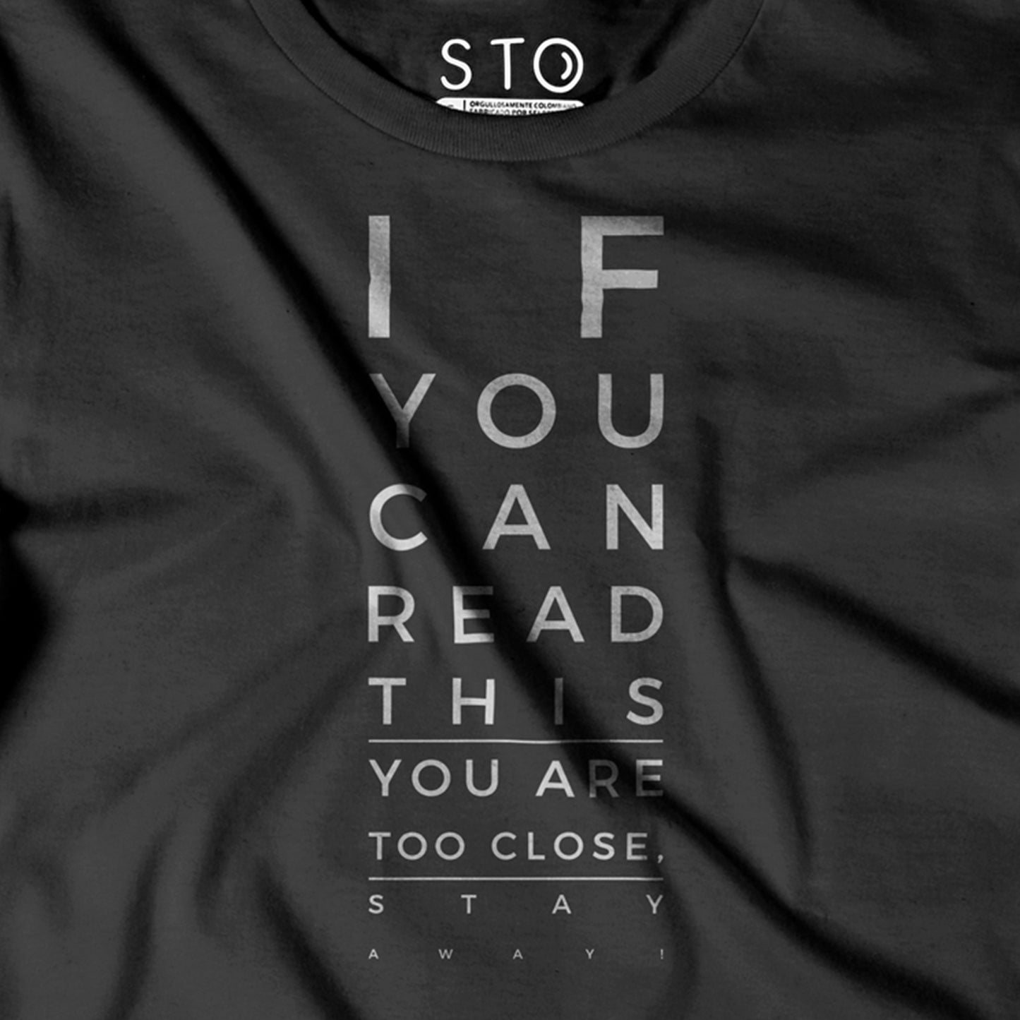 Camiseta Estampada Hombre | If You Can Read This