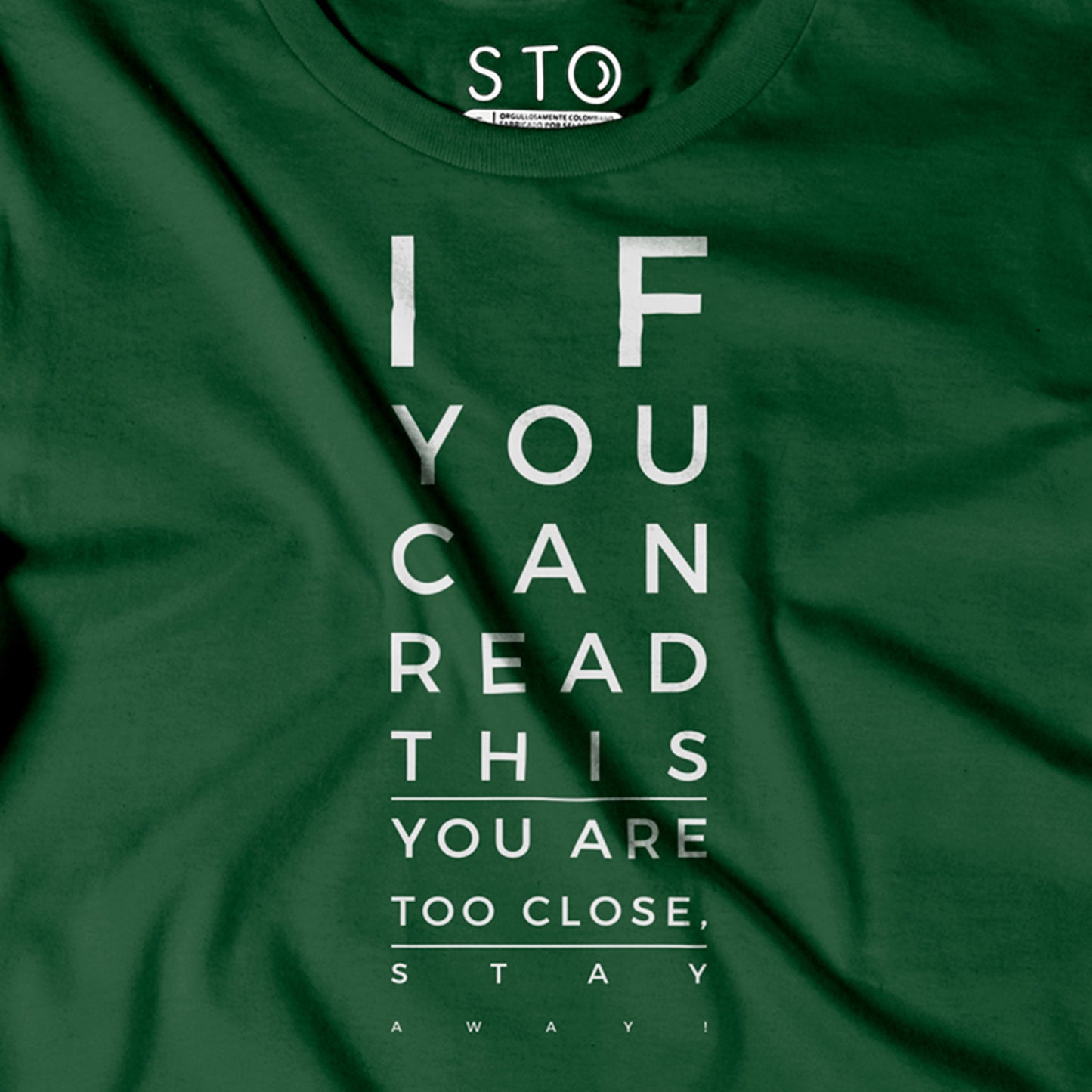 Camiseta Estampada Hombre | If You Can Read This