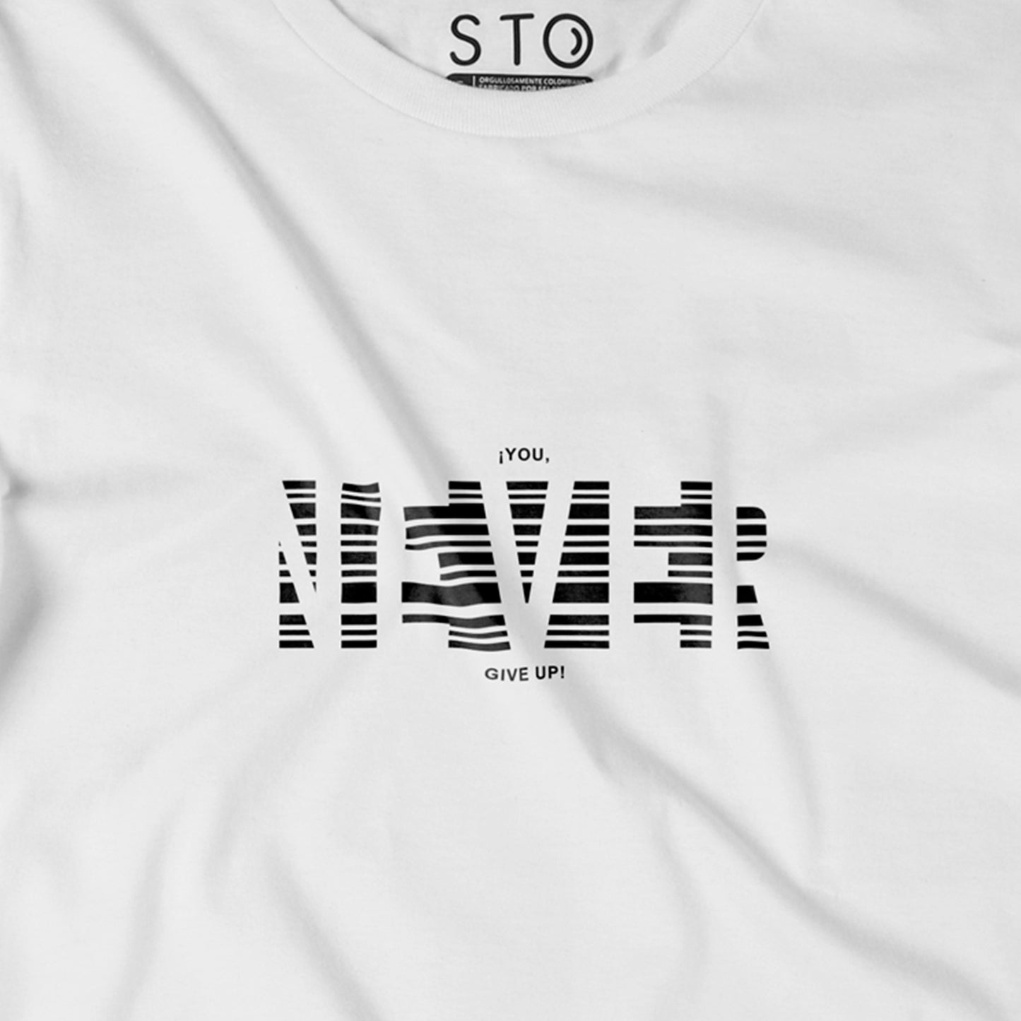 Camiseta Estampada Hombre | Never
