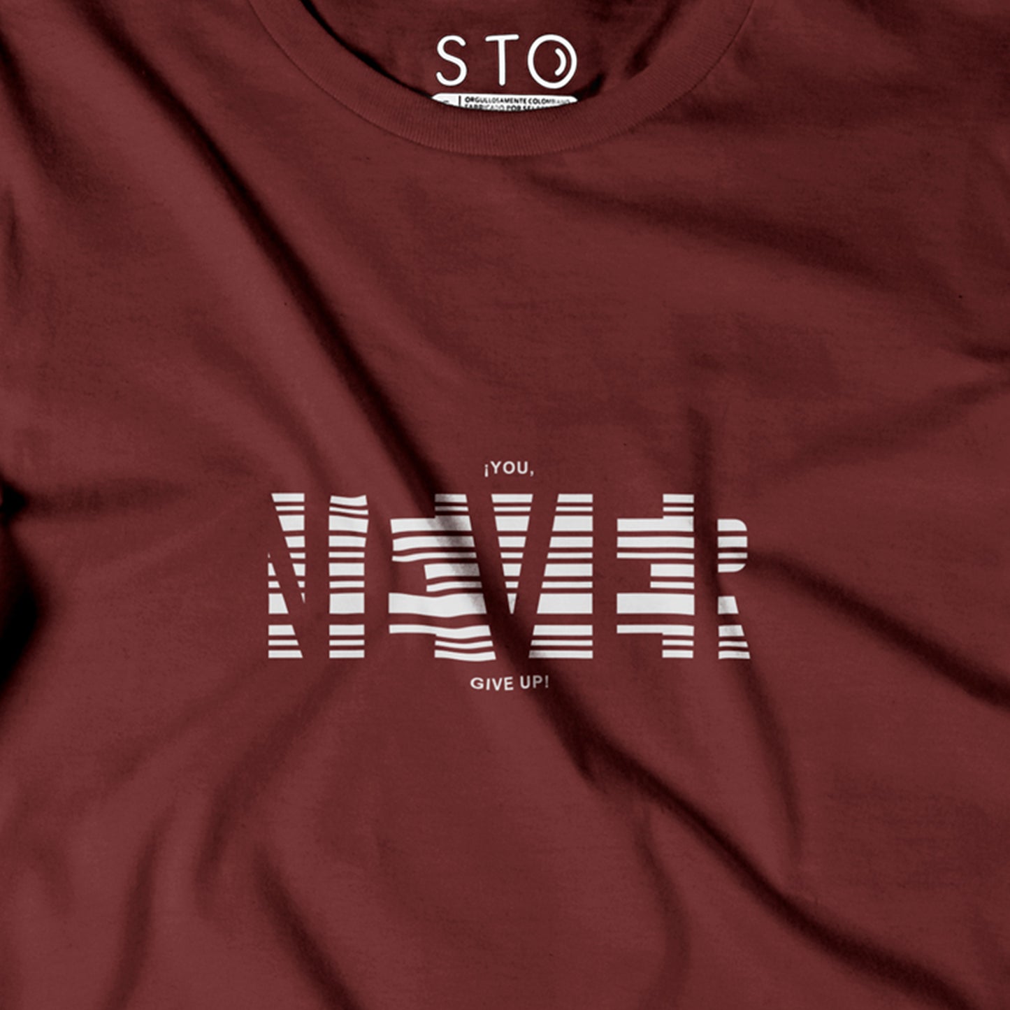 Camiseta Estampada Hombre | Never