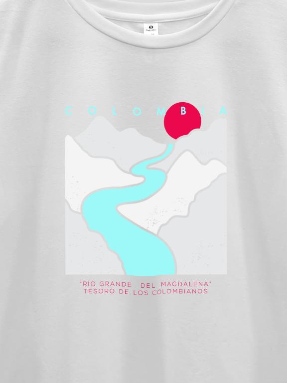 Camiseta Estampada Mujer | Río Magdalena