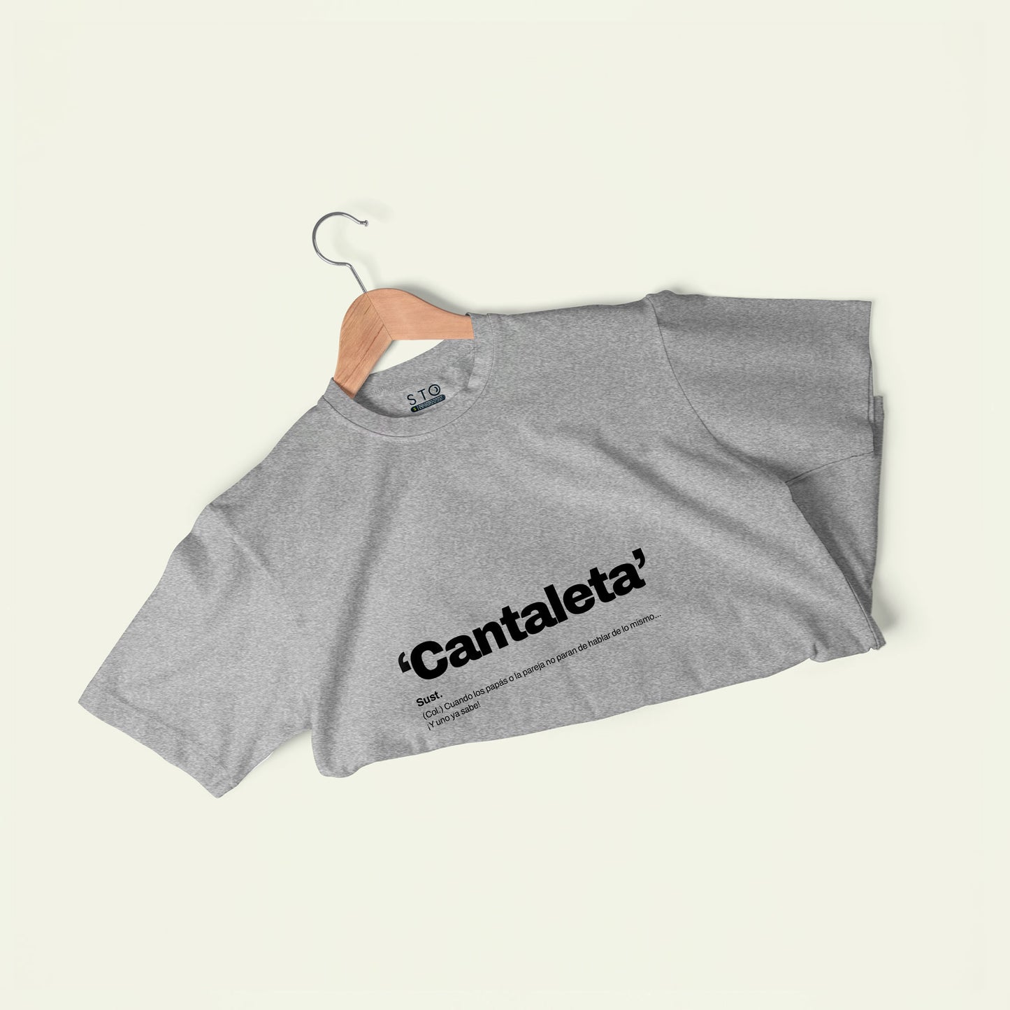 Camiseta Estampada Hombre | 'Cantaleta'