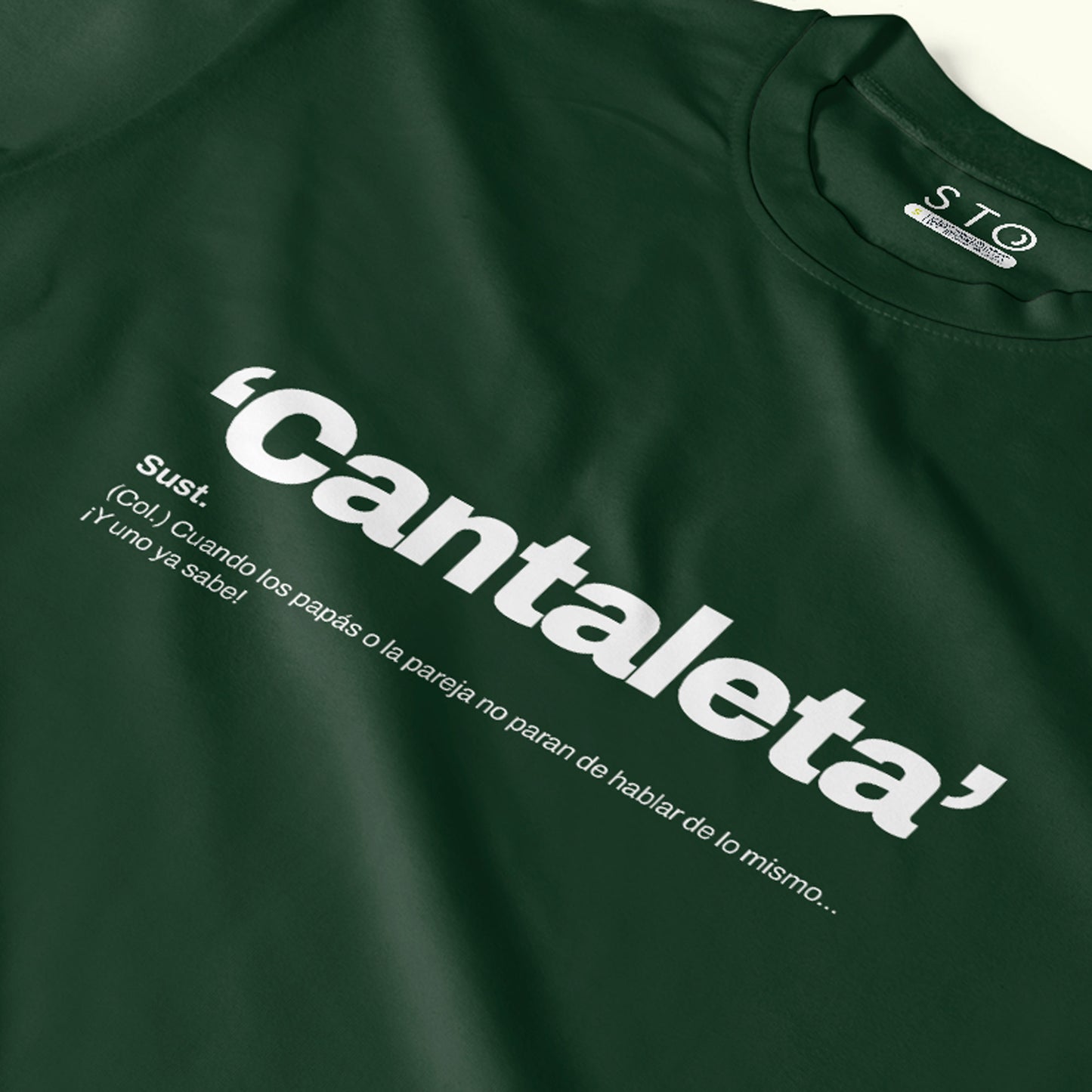 Camiseta Estampada Hombre | 'Cantaleta'