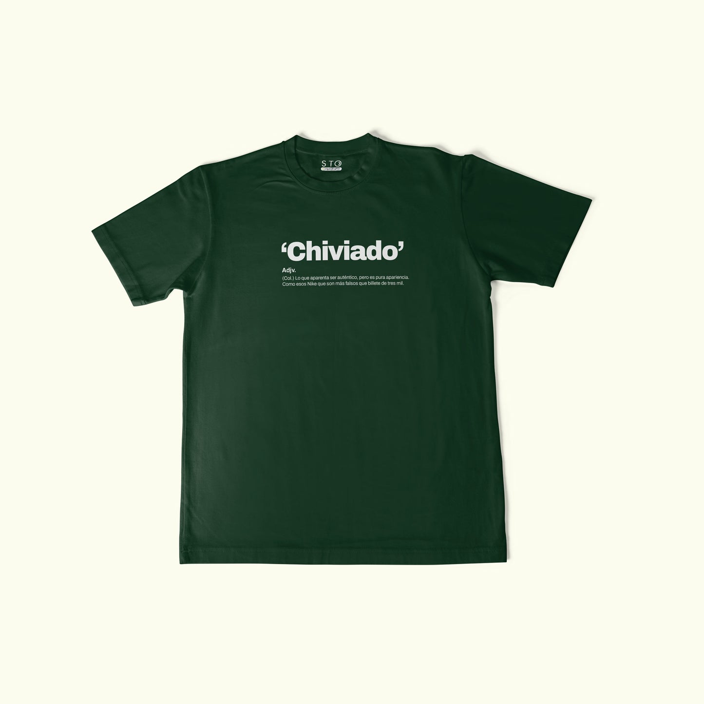 Camiseta Estampada Hombre | 'Chiviado'