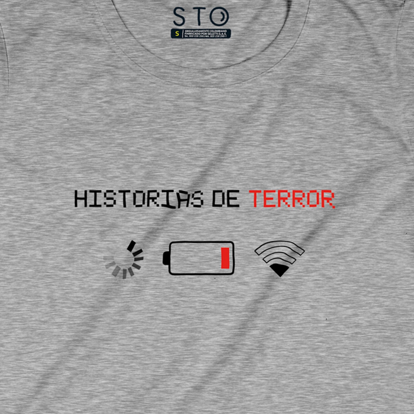 Camiseta Estampada Mujer | Historias de Terror