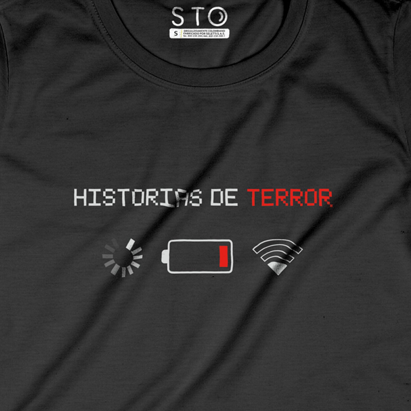 Camiseta Estampada Mujer | Historias de Terror
