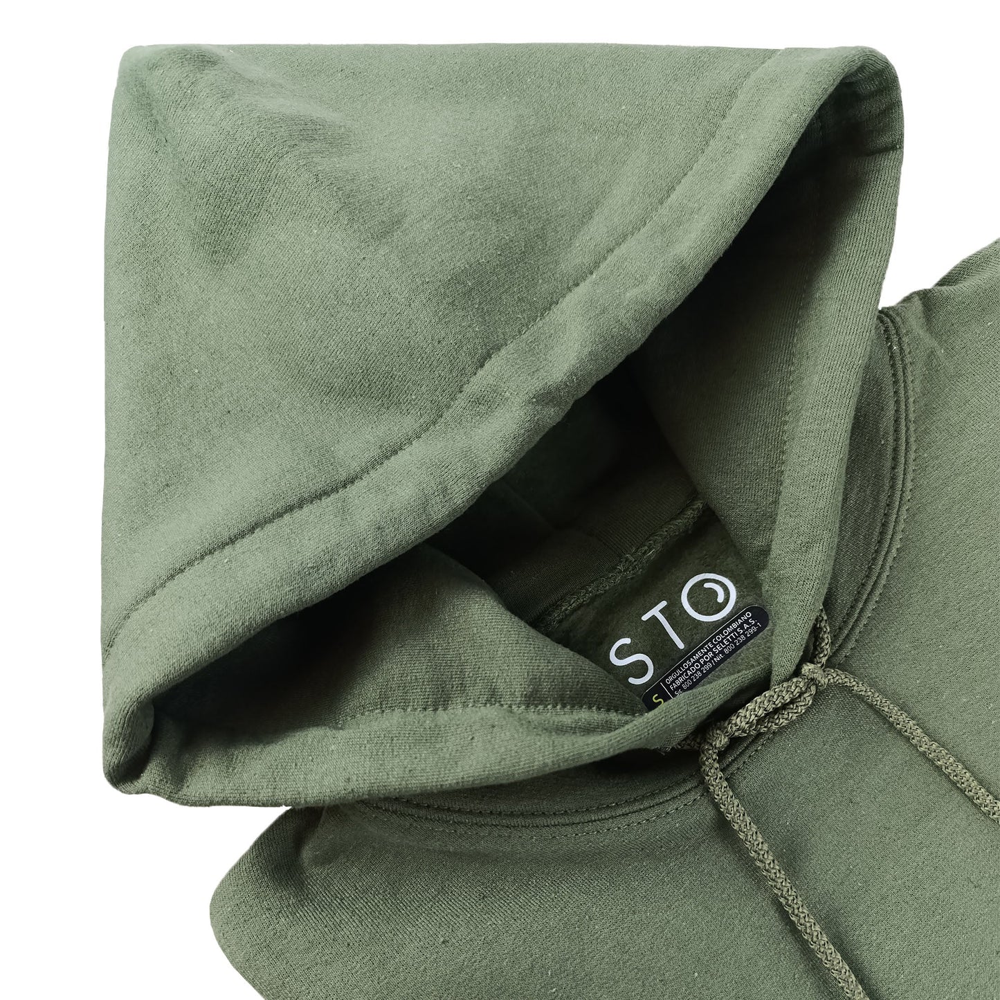 Hoodie Hombre | Verde Militar