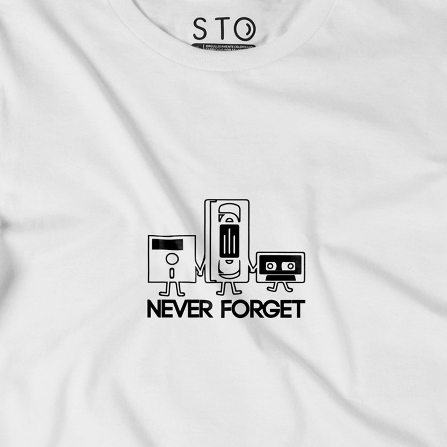 Camiseta Estampada Hombre | Never Forget