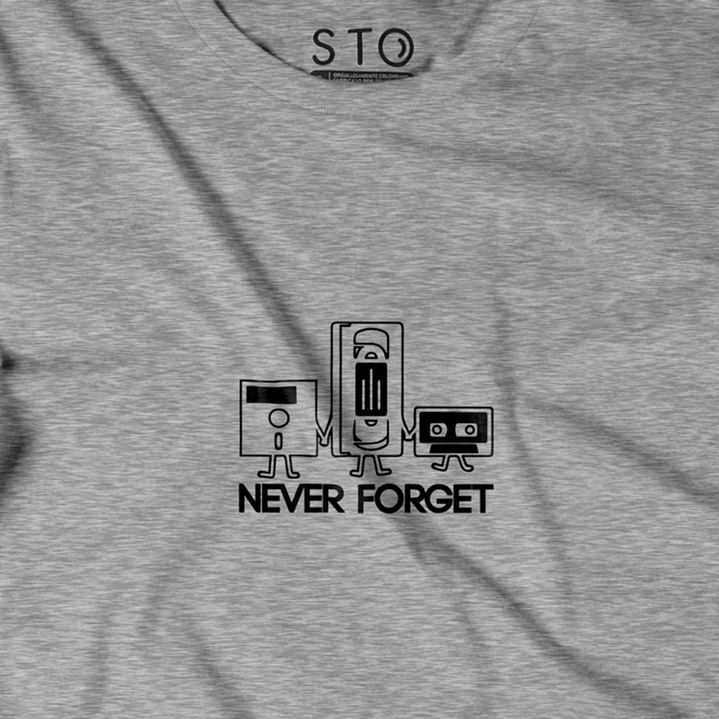 Camiseta Estampada Hombre | Never Forget