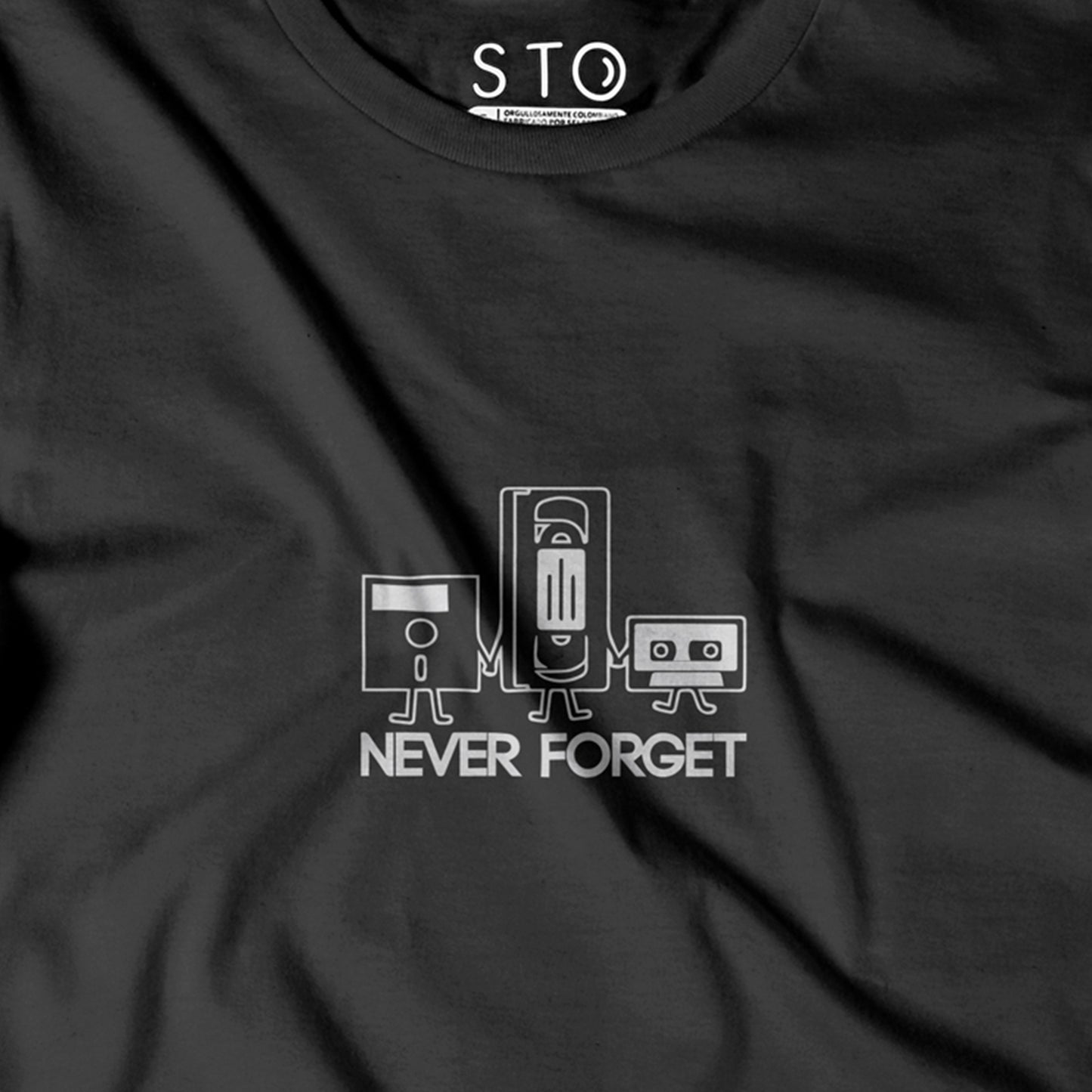 Camiseta Estampada Hombre | Never Forget