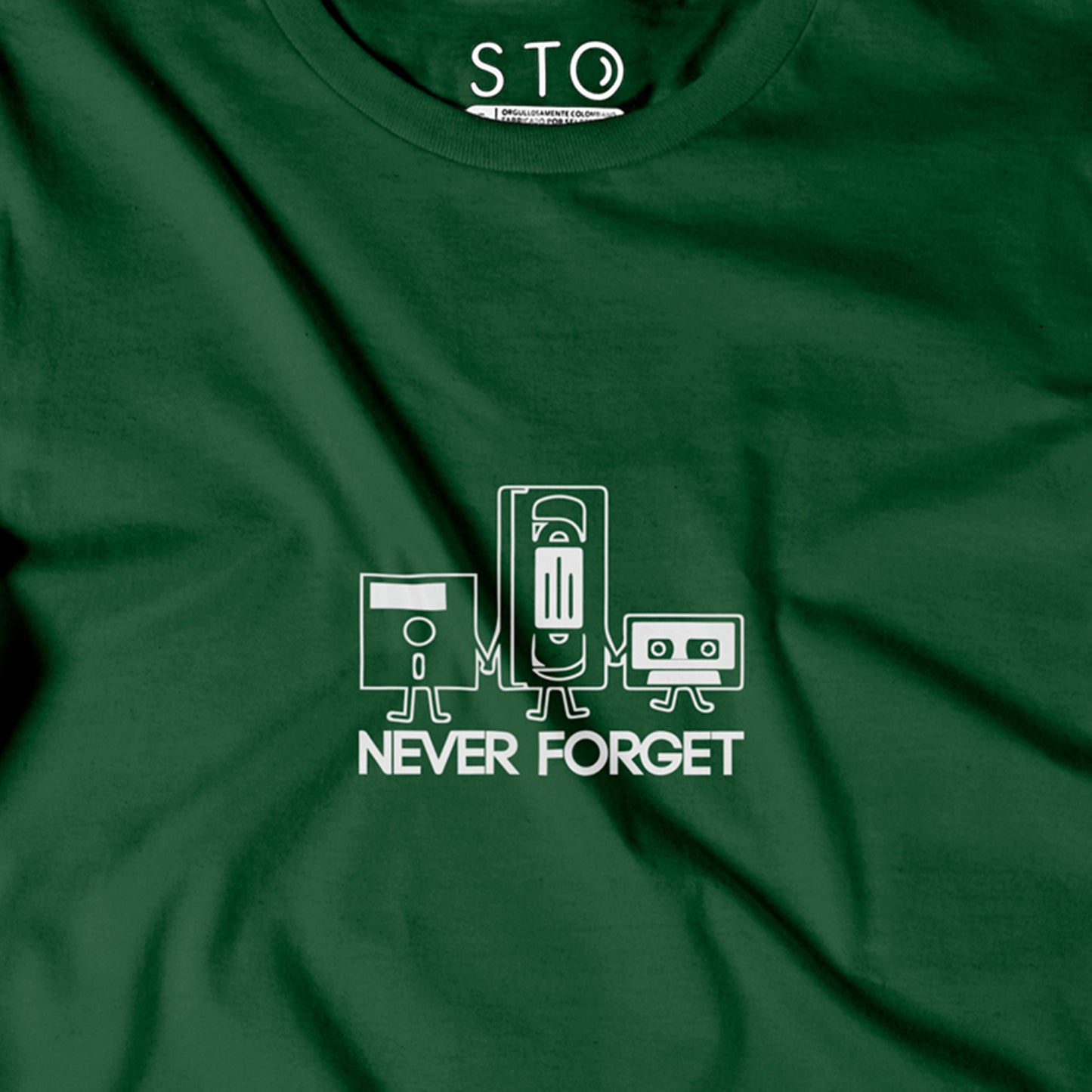 Camiseta Estampada Hombre | Never Forget