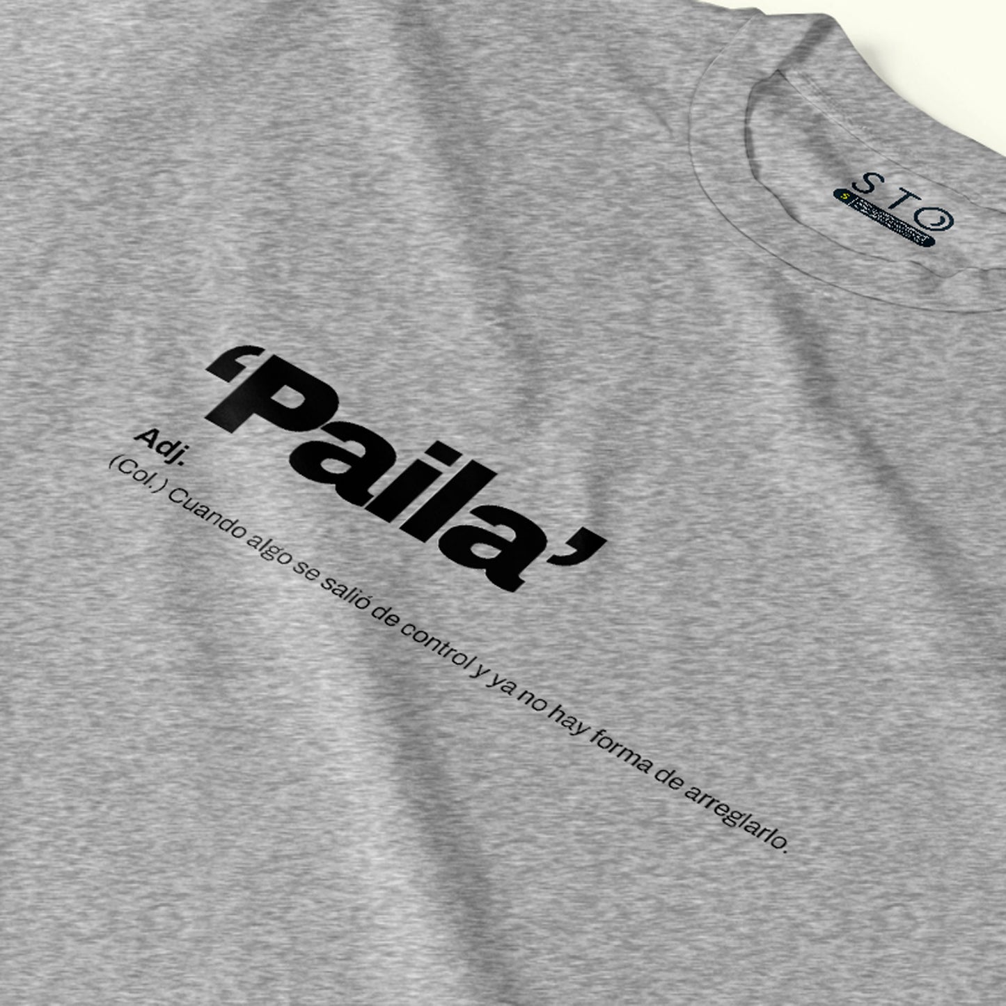 Camiseta Estampada Hombre | 'Paila'