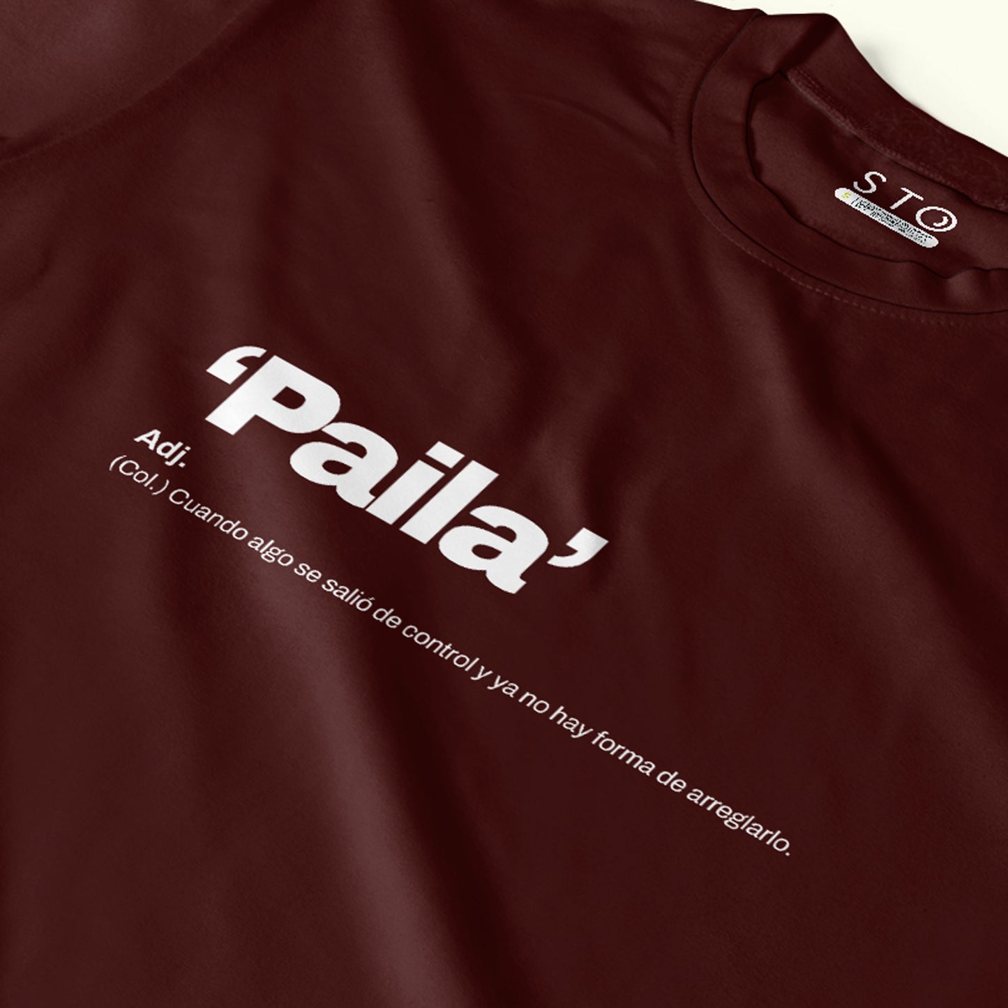 Camiseta Estampada Hombre | 'Paila'