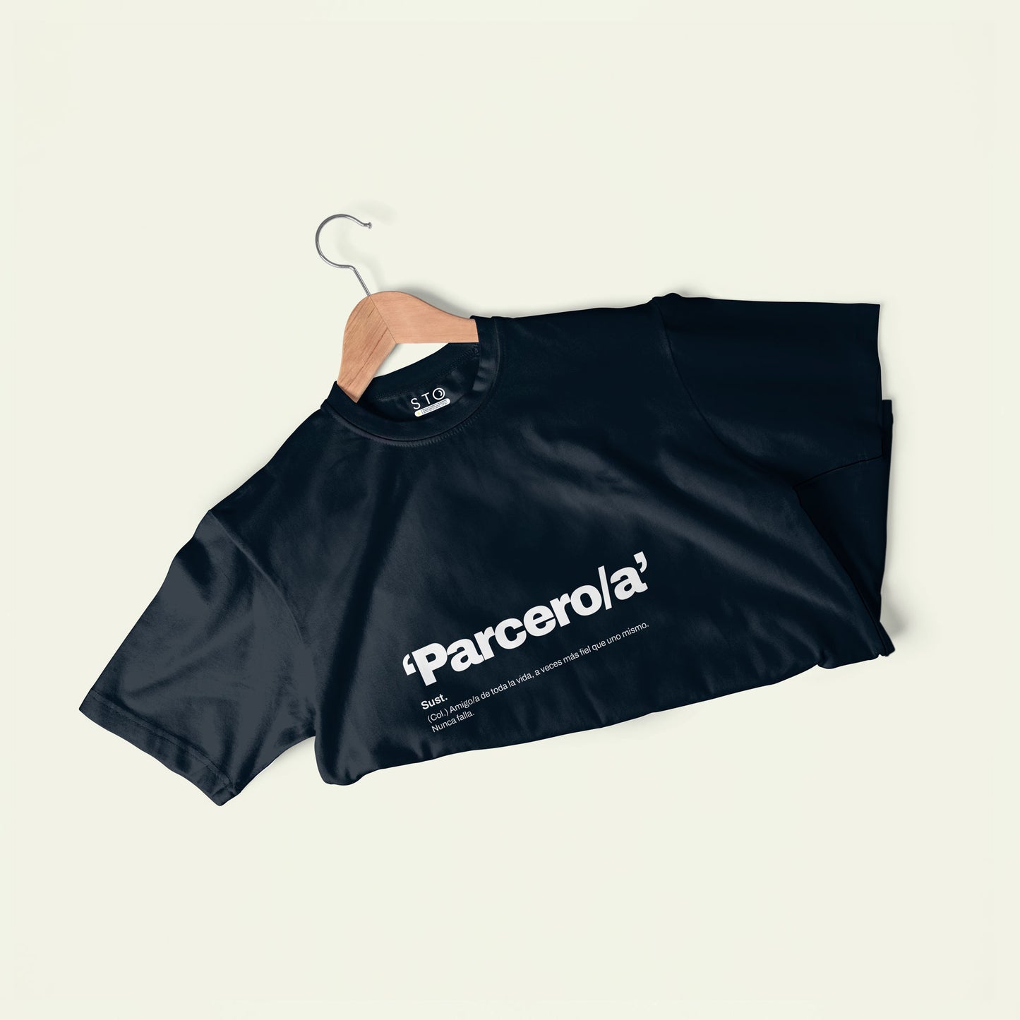 Camiseta Estampada Hombre | 'Parcero/a'