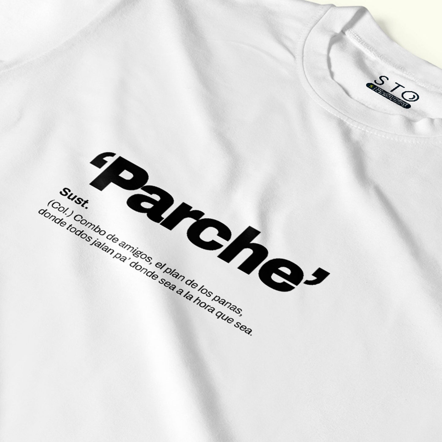 Camiseta Estampada Hombre | 'Parche'