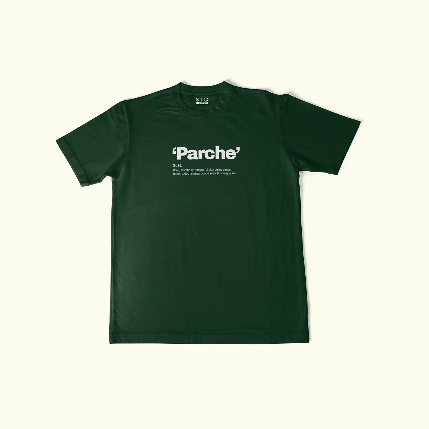 Camiseta Estampada Hombre | 'Parche'