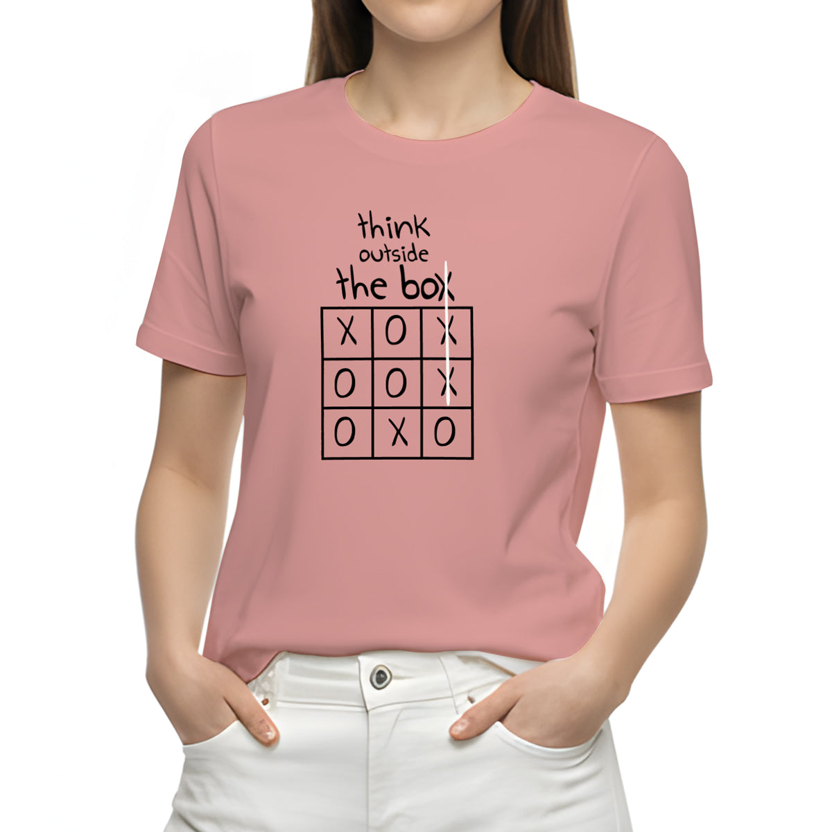 Camiseta Estampada Mujer | Think Outside The Box