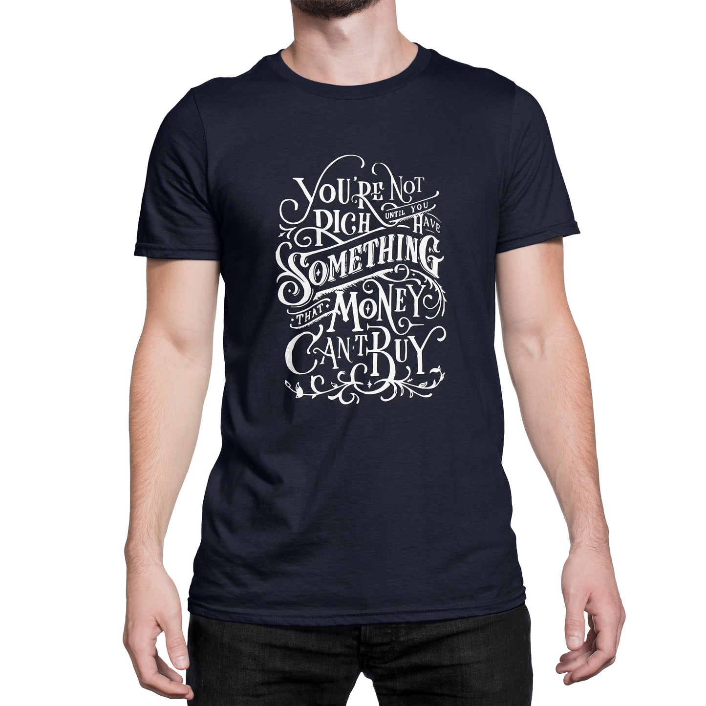Camiseta Estampada Hombre | You're Not Rich