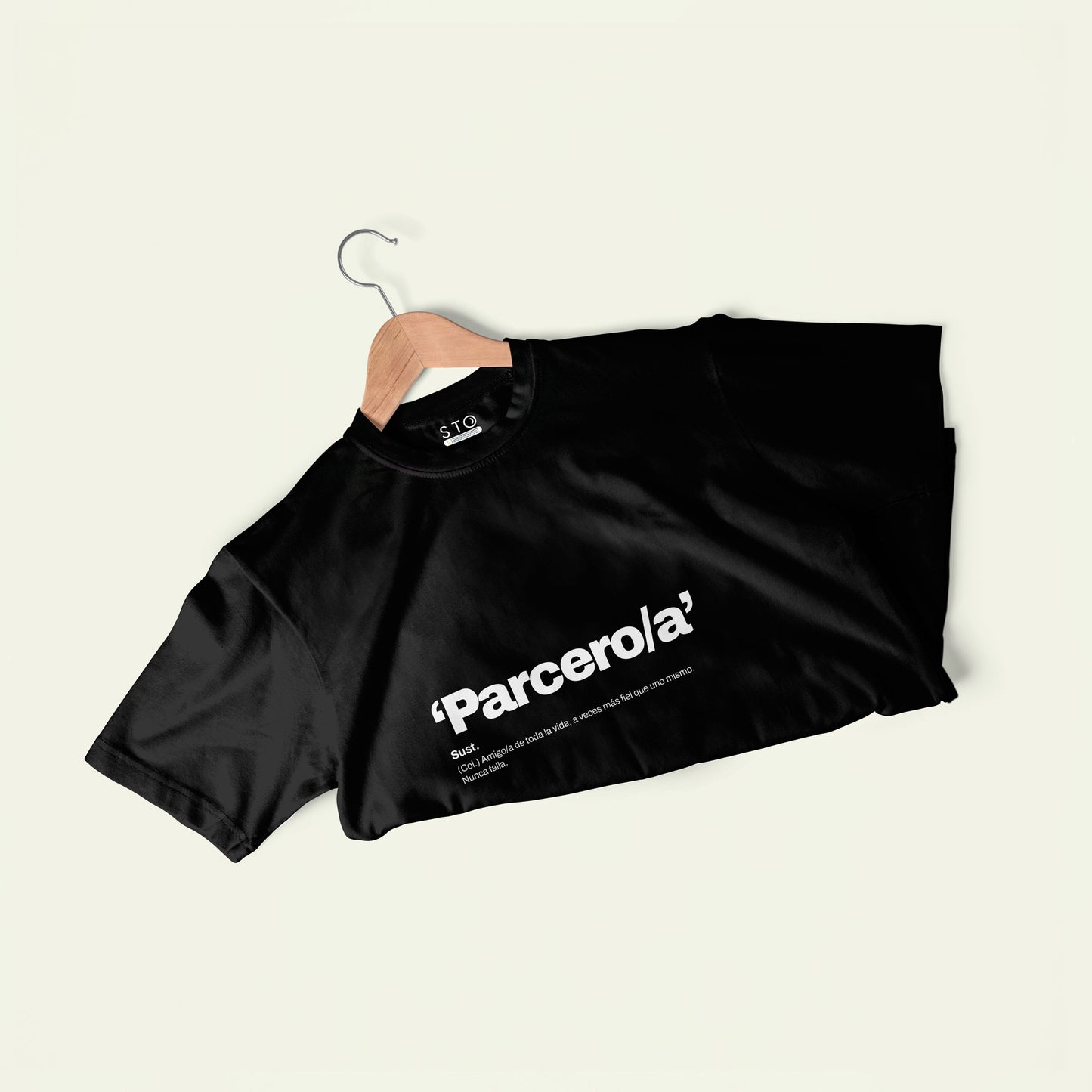 Camiseta Estampada Hombre | 'Parcero/a'