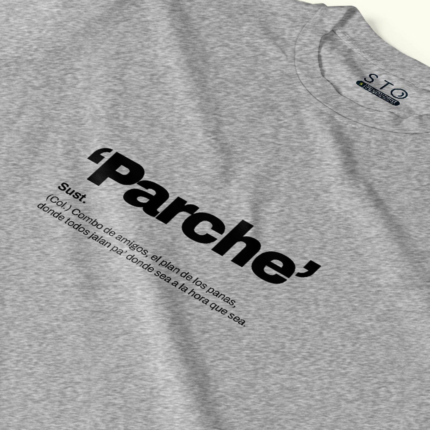 Camiseta Estampada Hombre | 'Parche'
