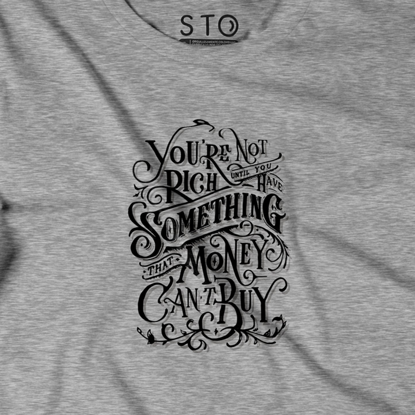Camiseta Estampada Hombre | You're Not Rich