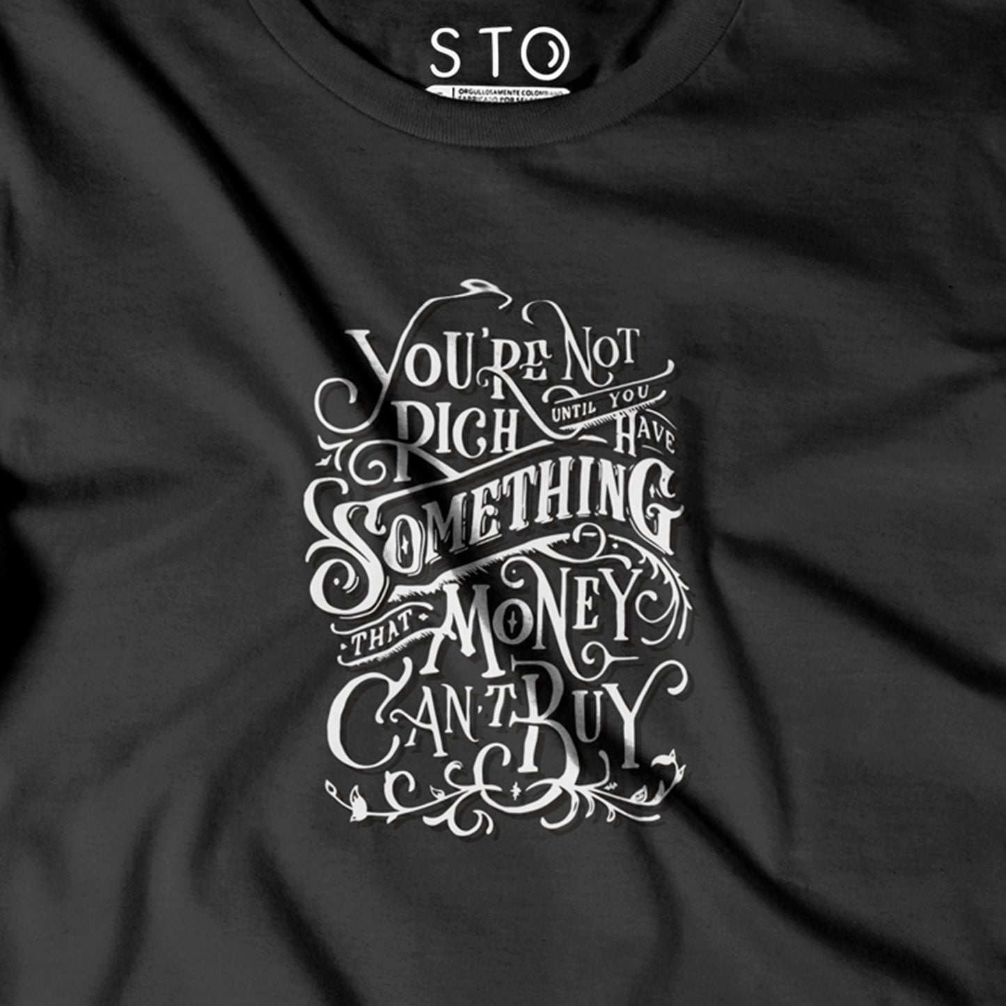 Camiseta Estampada Hombre | You're Not Rich
