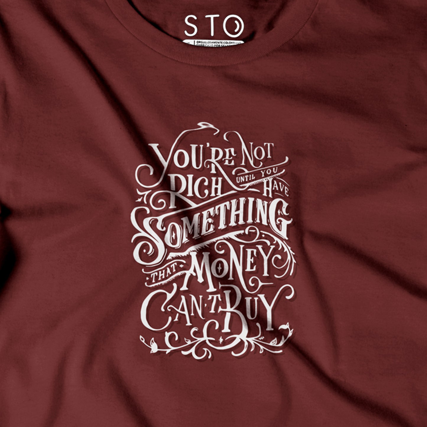 Camiseta Estampada Hombre | You're Not Rich