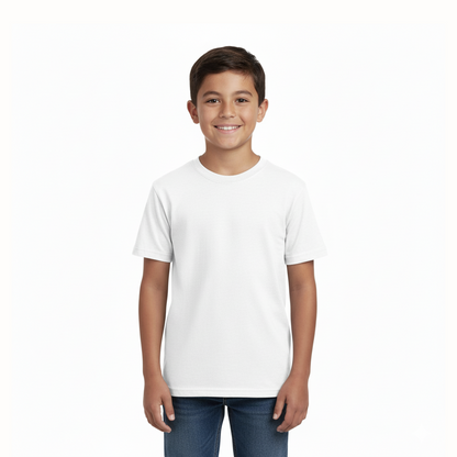 Camiseta Niño 100% Algodón | Cuello Redondo | 3526