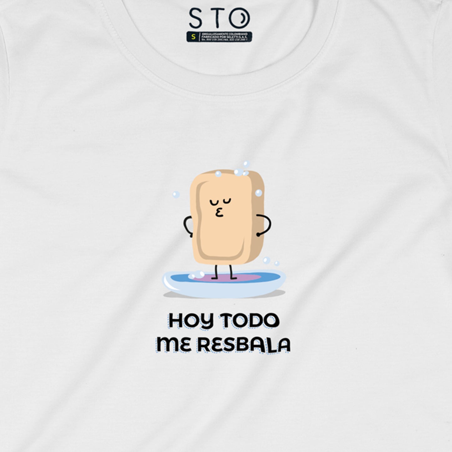 Camiseta Estampada Mujer | Todo Me Resbala