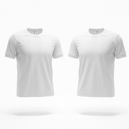 COMBO X2 | Camiseta  Acanalada Cuello Redondo 5069