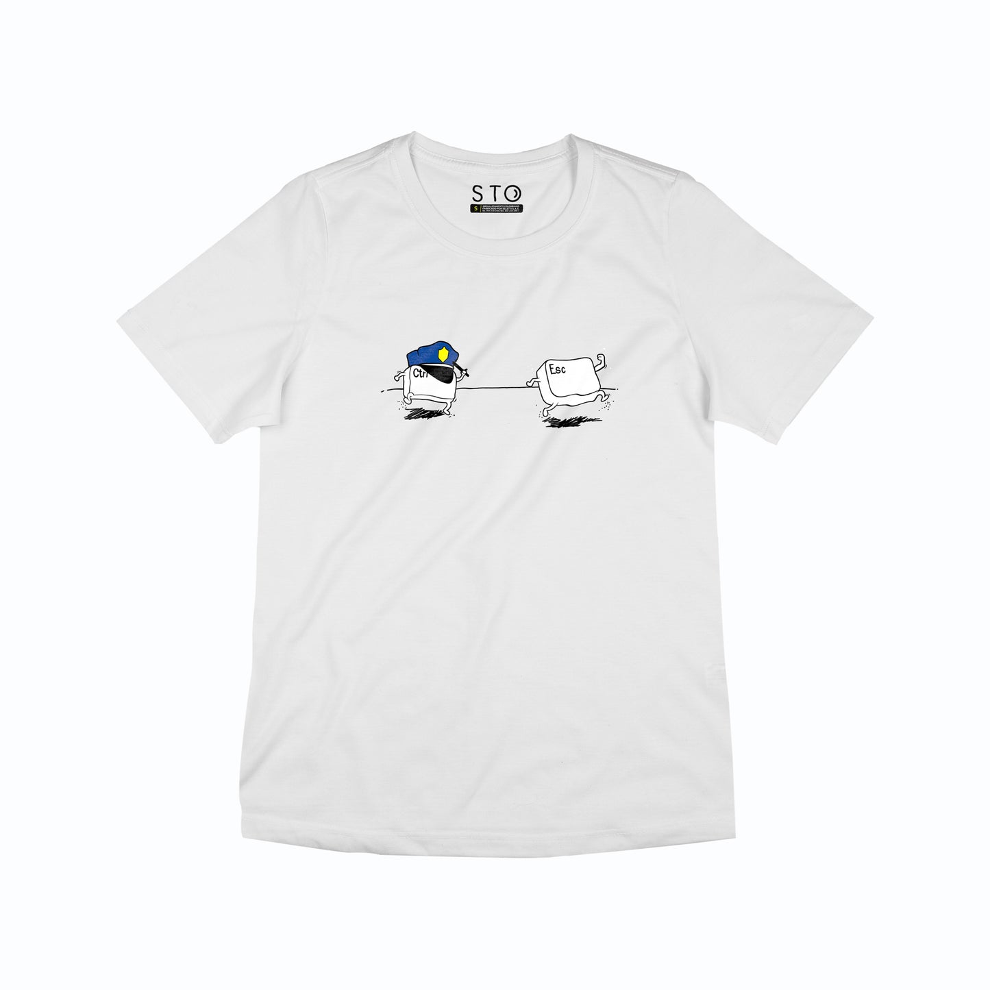 Camiseta Estampada Mujer | Ctrl - Esc