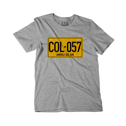Camiseta Estampada Hombre | Placa Colombia