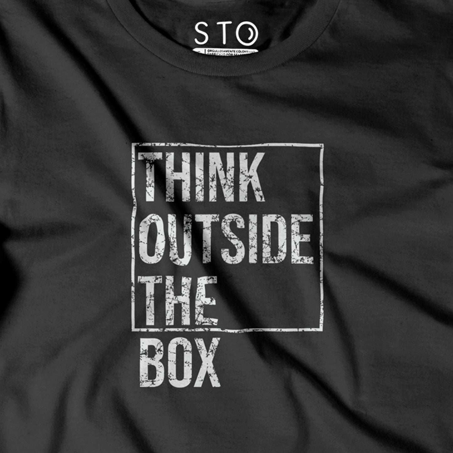 Camiseta Estampada Hombre | Think Outside The Box