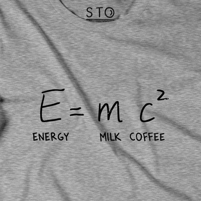 Camiseta Estampada Hombre| E=mc^2