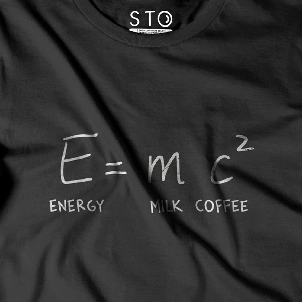 Camiseta Estampada Hombre| E=mc^2